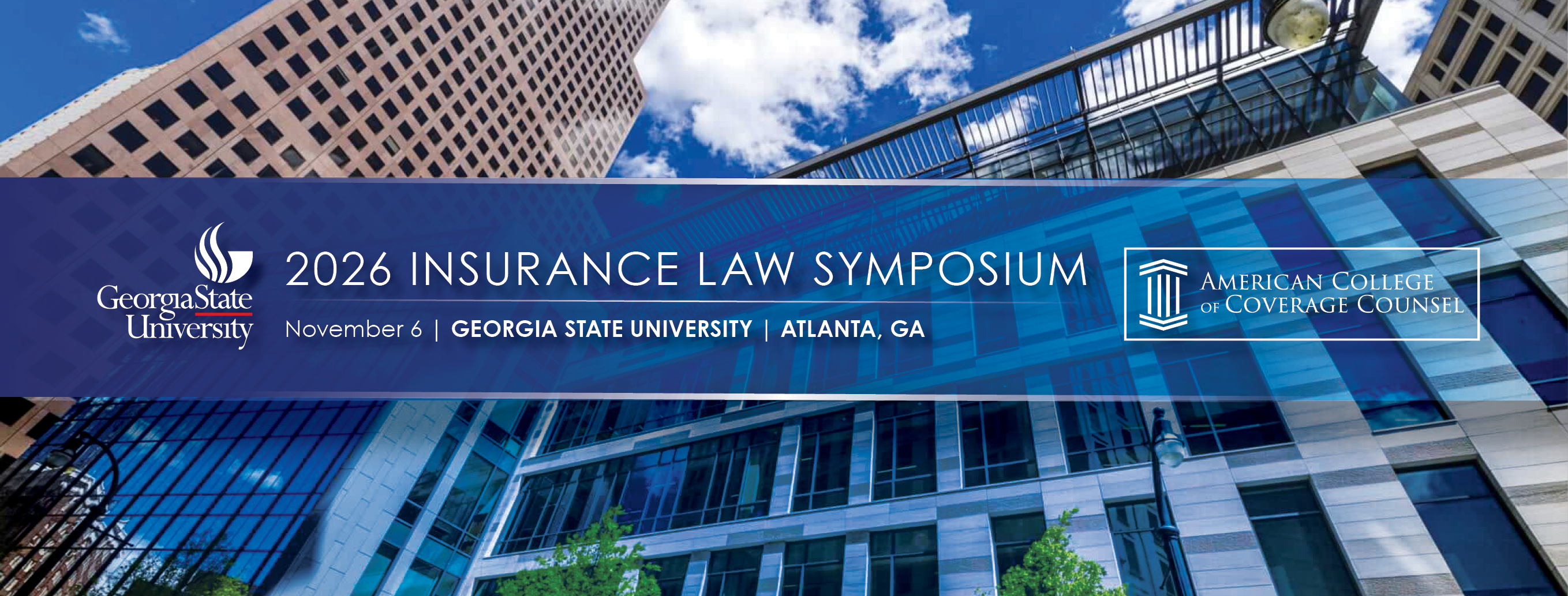 ACCC 2026 Insurance Law Symposium Banner